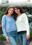 Naturally Pattern Leaflet Haven Womens/Sweater N1049