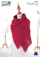Naturally Pattern Leaflet Waikiwi Womens/Shawl N1182