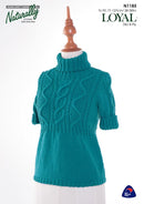 Naturally Pattern Leaflet Loyal DK Womens/Turtleneck N1185