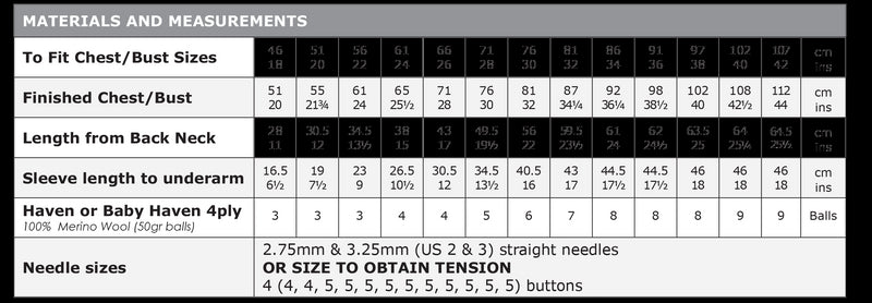 Naturally Pattern Leaflet Baby Haven Womens/Sweater N1191