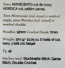 Knitting Pattern N1580 - Womens Sweater 8ply & Super Chunky Yarn