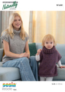 Naturally Pattern Sesia Rebelle 12ply Pattern Womens/Pullover N1644