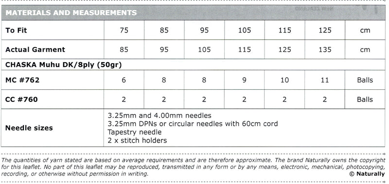 Knitting Pattern N1664 - Womens Vest 75-125cm 8ply Yarn