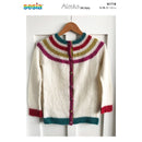 Naturally Pattern Leaflet Sesia Alaska DK/8ply Womens/Cardigan N1718