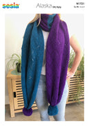 Naturally Pattern Sesia Alaska DK/8ply Womens/Scarf N1721