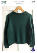 Naturally Pattern Nz Merino DK/8ply Unisex/Sweater N1730