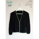 Naturally Pattern Leaflet Sesia Bio Sunny Womens/Cardigan N1739