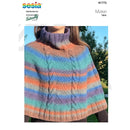 Naturally Pattern Leaflet Sesia Maxxi Womens/Poncho N1773