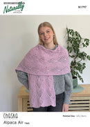 Knitting Pattern N1797 - Womens Shawl OS 12ply Yarn