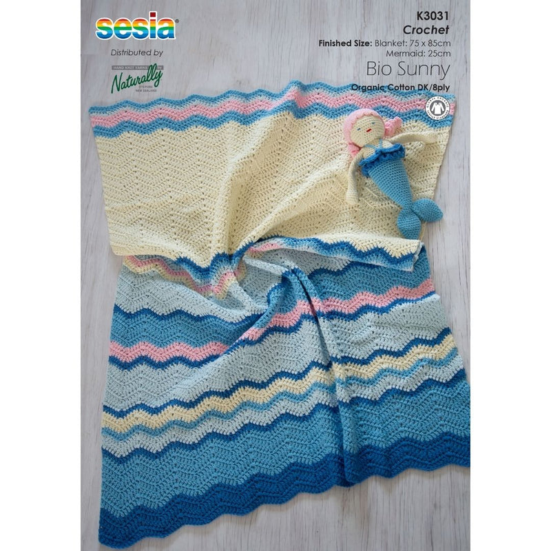 Crochet Pattern K3031 - Kids Blanket & Toy 8ply Yarn