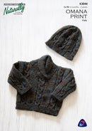 Naturally Pattern Leaflet Omana Print Kids/Jacket & Hat K3044