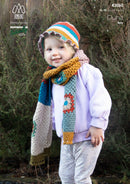 Crochet Pattern L3060 - Kids Hats & Scarves 3-10 Years 4ply Yarn