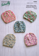 Knitting Pattern K3062 - Kids Hat 0-4 Years 8ply Yarn
