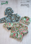 Knitting Pattern K3065 - Kids Jacket & Hat 0-18 Months 8ply Yarn