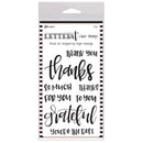 Ranger Letter It 4 INCH x 6 INCH Stamp Set Thank You
