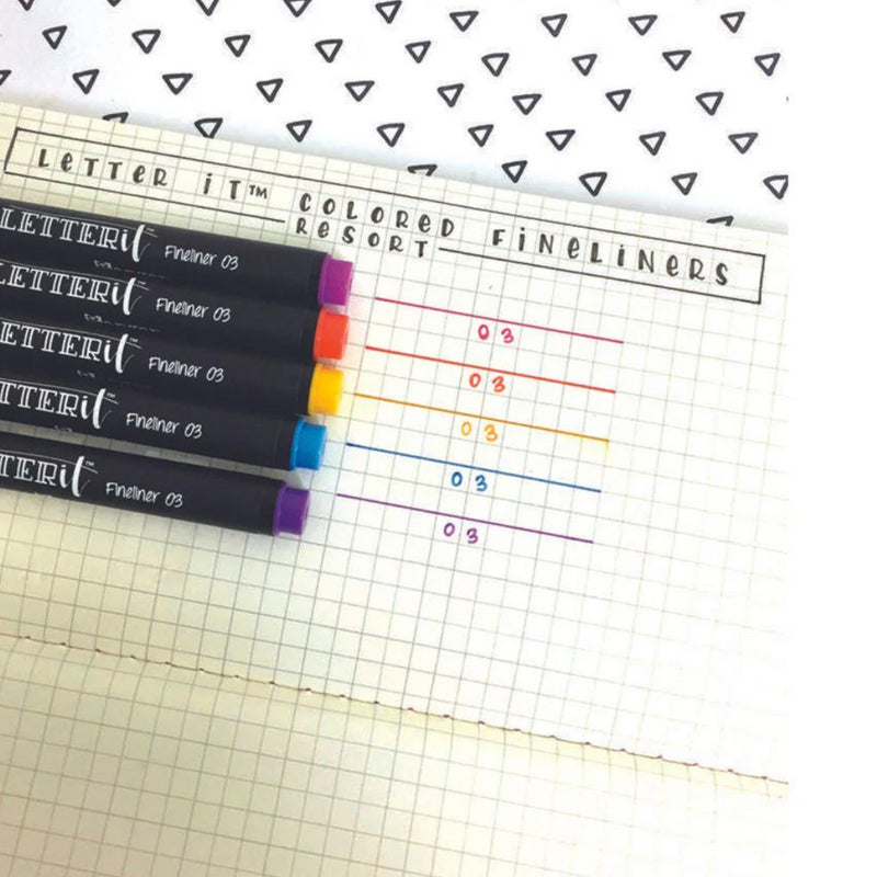 Ranger Letter It Resort Fineliner Pens Set of 5