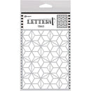 Ranger Letter It Background Stencils 4.75” x 6” Puzzled Mosaic