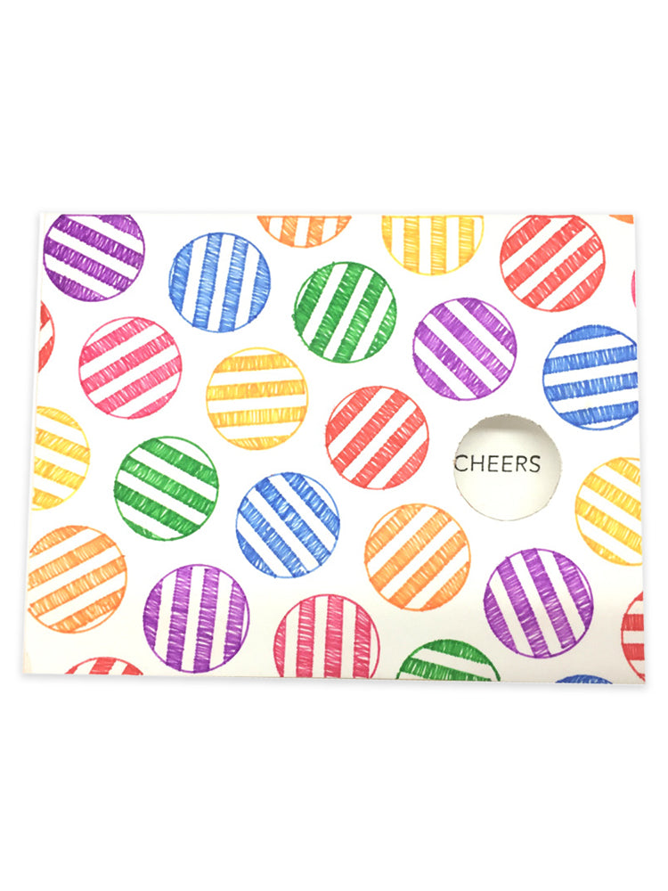 Ranger Letter It Background Stencils 4.75” x 6” Polka Dotting