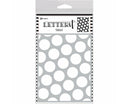 Ranger Letter It Background Stencils 4.75” x 6” Polka Dotting