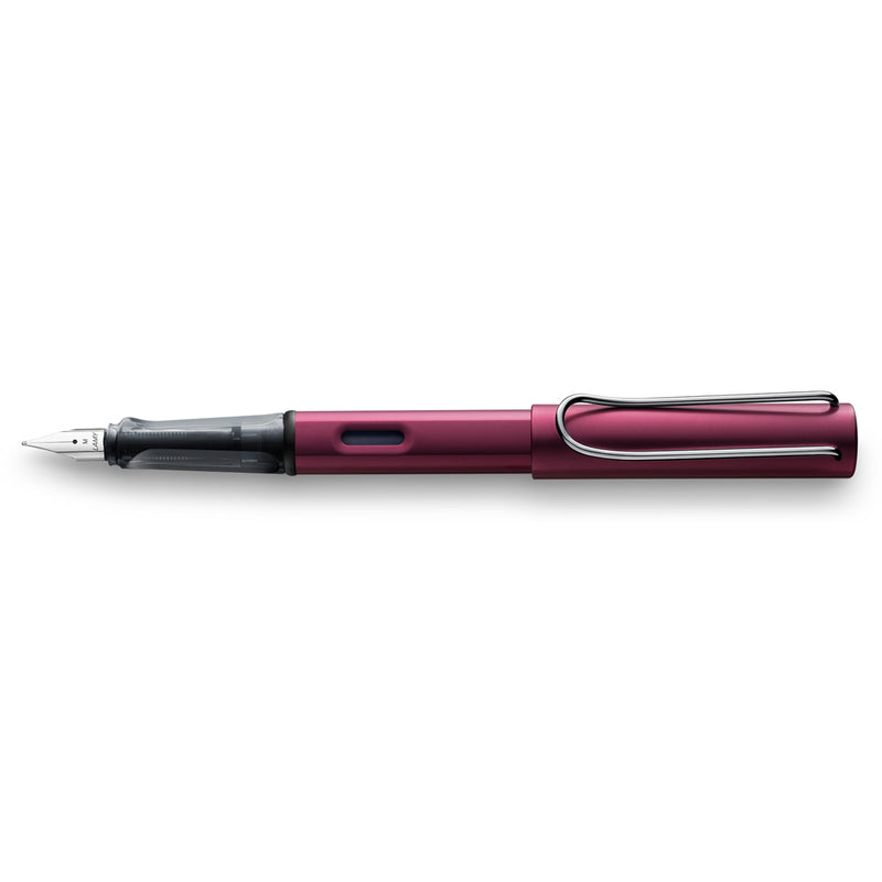Lamy A5 Hard Cover Notebook + Fountain Pen Gift Set Black/Purple