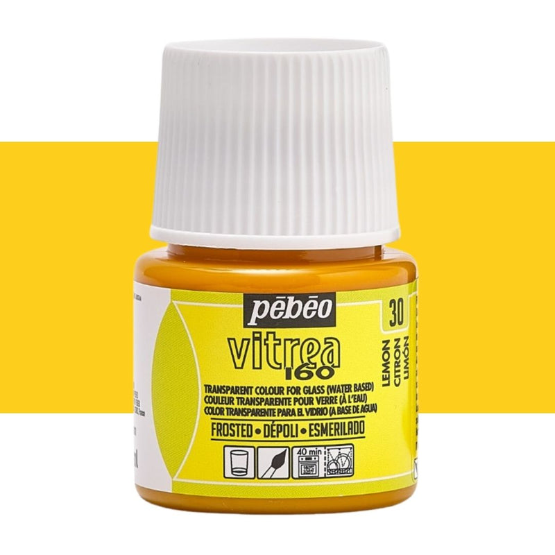 Pebeo Vitrea 160 Frosty Paints 45ml