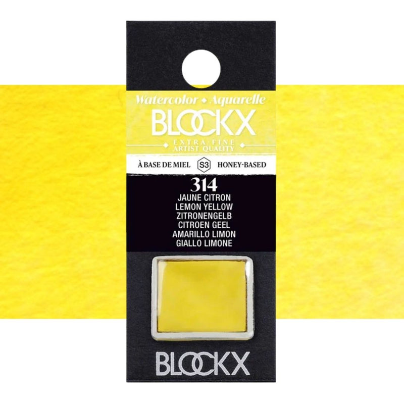 BLOCKX Artists' Watercolour Half Pans
