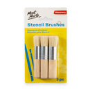 Mont Marte Studio Stencil Brushes Set of 3