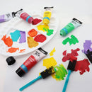 Mont Marte Foam Hobby Brush 25MM 5 Piece Poly Bag