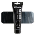Derivan Matisse Studio Acrylic Paints 120ml#Colour_CARBON BLACK