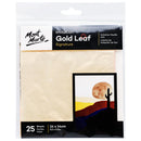 Mont Marte Imitation 14X14CM 25 Sheets Gold Leaf