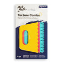 Mont Marte Texture Combs 4 Piece Set