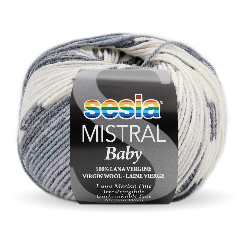 Sesia Mistral Baby Print Yarn 4ply - Clearance