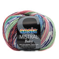 Sesia Mistral Baby Print Yarn 4ply#Colour_MOODY (4629) - NEW