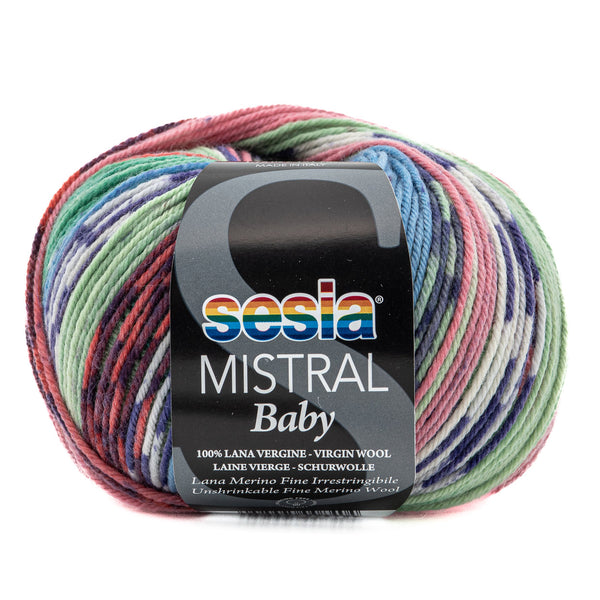 Sesia Mistral Baby Print Yarn 4ply#Colour_MOODY (4629)