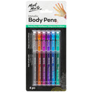 Mont Marte Metallic Body Pens 6 Piece Set