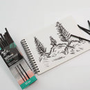 Mont Marte Willow Charcoal Set of 12