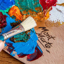 Mont Marte Artist Chungking Flat Oil Brush 16