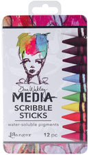 Dina Wakley Water-Soluble Pigment Scribble Sticks Set
