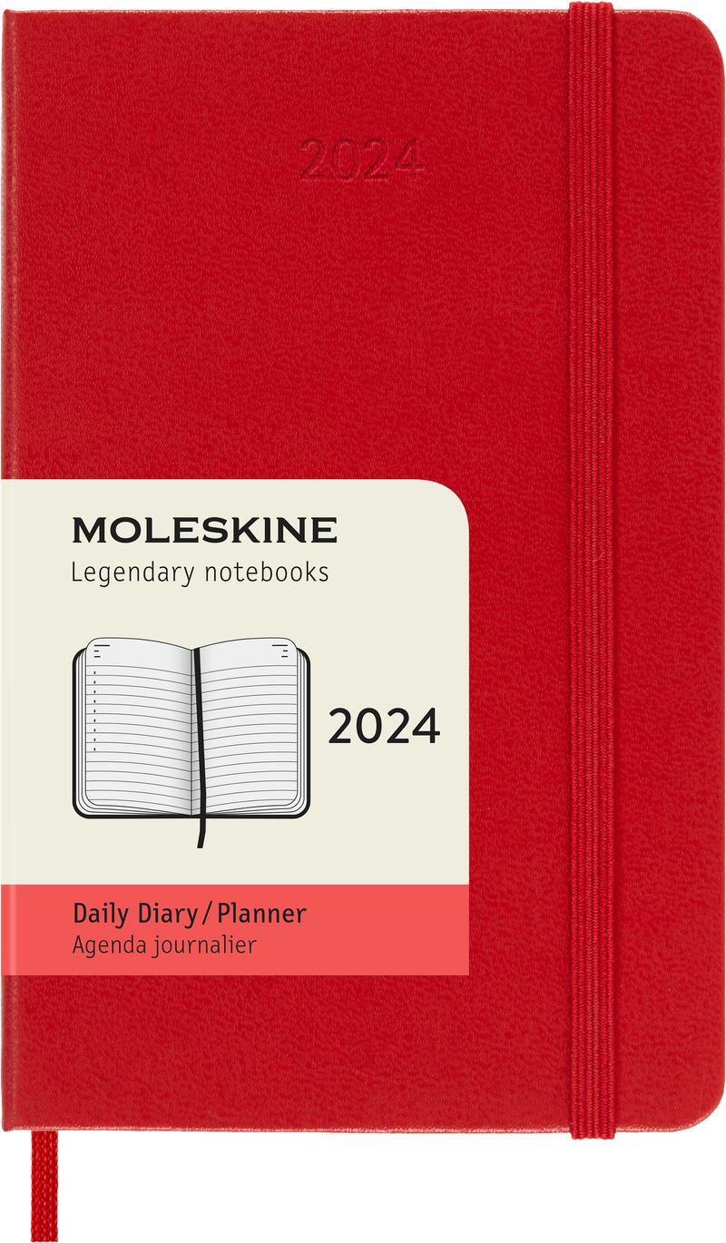 Moleskine Diary 12 Month Daily HC Pocket
