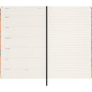 Moleskine LE Professional Silk Orange Large Hard Cover Undated Planner with Gift Box