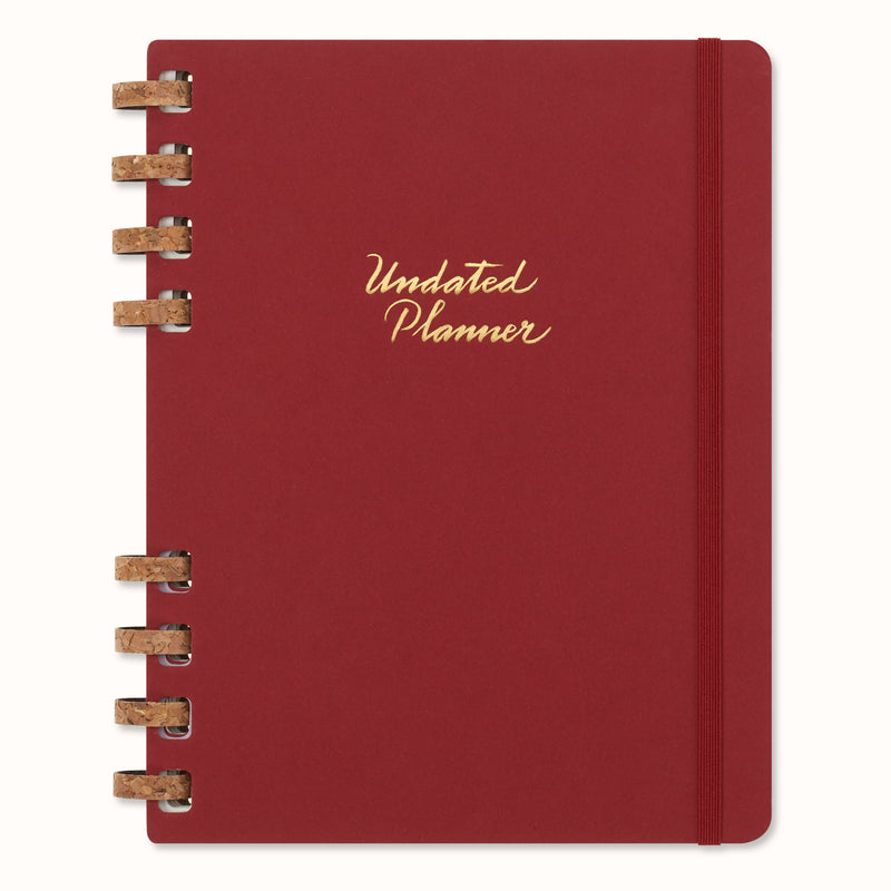 Moleskine Spiral Undated Planner HC XL