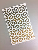 Dina Wakley Media 6" X 9" Stencil Almost Ikat