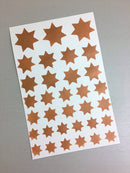 Dina Wakley Media 6" X 9" Stencil Variegated Stars