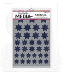 Dina Wakley Media 6" X 9" Stencil Variegated Stars