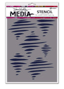 Dina Wakley Media 6" x 9" Tornado Stencil