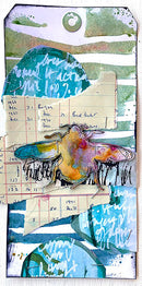 Dina Wakley Media 6" X 9" Stencil Lines