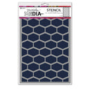 Dina Wakley Media 6" X 9" Stencil Lattice