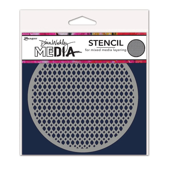 Dina Wakley Media 6" X 9" Stencil Coasters 3