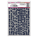 Dina Wakley Media 6" x 9" Mushy Dots Stencil