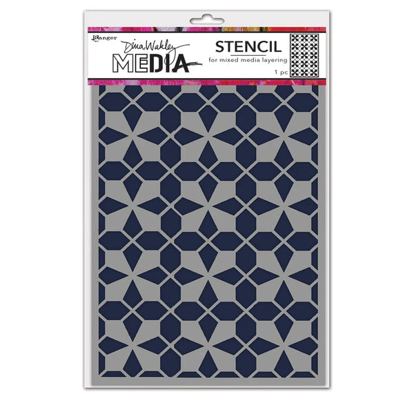 Dina Wakley Media 6" x 9" Tile Floor Stencil